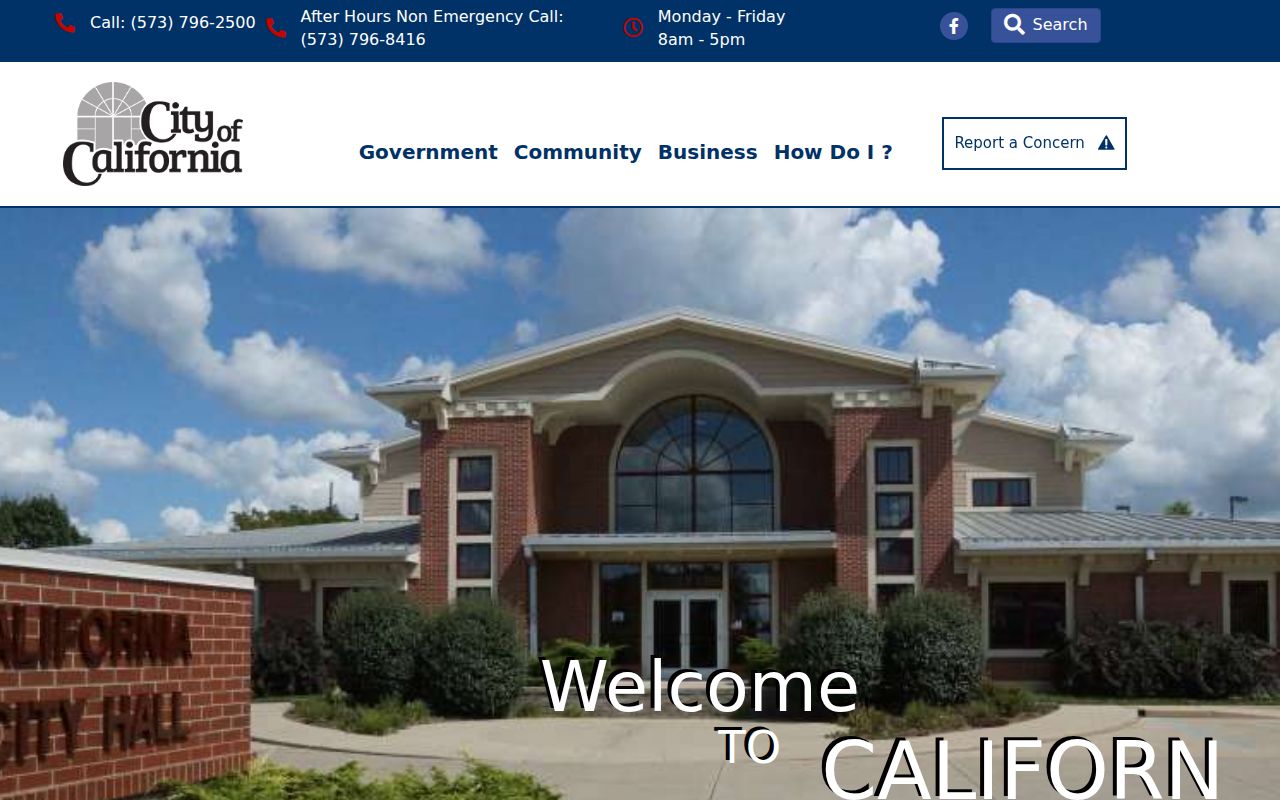 California court records context at California city hall