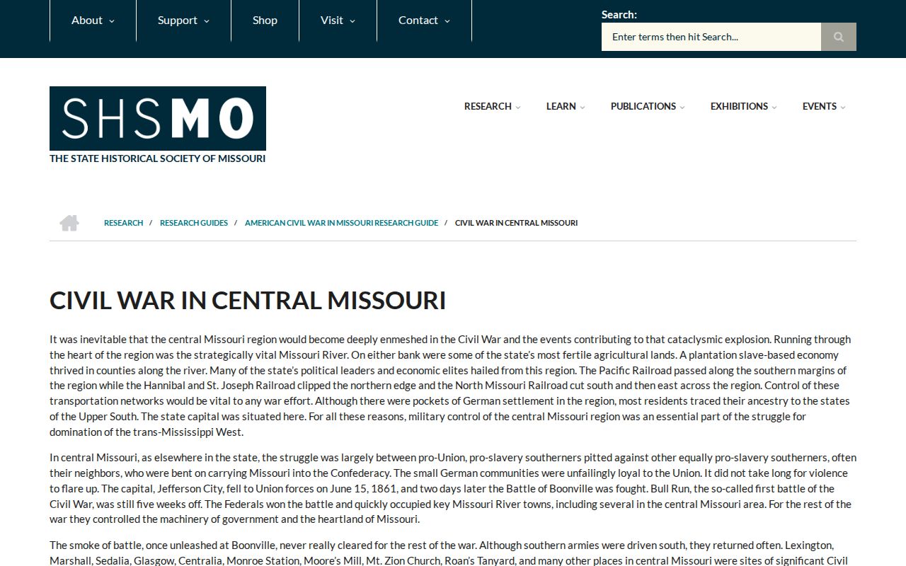 Tipton court records history in central Missouri context
